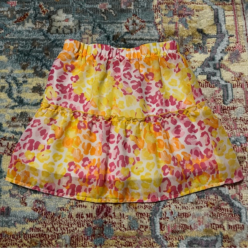 Cheetah Print Skirt